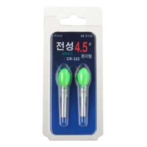 2pcs/lot Light Stick With CR425; LED Luminous Float Night Fishing Float Bobber Accessories
