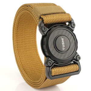 New quick release button tactical nylon belt; working clothes; outdoor training belt; casual men's belt; wholesale by manufacturers