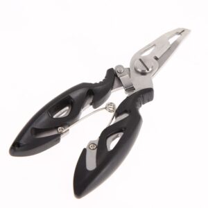 Outdoor Curved Mouth Fishing Pliers Hook Scissors Fishing Line Scissors Eagle Nose Pliers Lure Scissors Stainless Steel Lure Pli