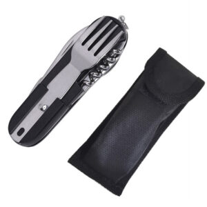 Multifunctional Outdoor Camping Portable Folding Tableware