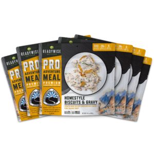 6 CT ReadyWise Pro Adventure Meal Homestyle Biscuits & Gravy with Sausage