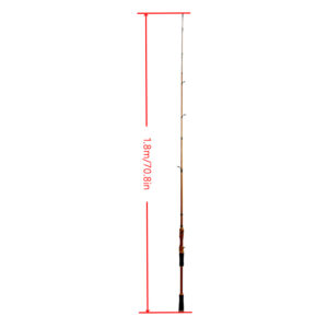 Fly Fishing Rods, Ultra Light Weight Classic Fast Super Fiberglass Fly Rods with Carrying Bag