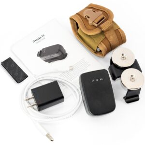 Off Road Vehicle Tracking Device Rechargeable GPS Tracker w/ Emergency Notifier