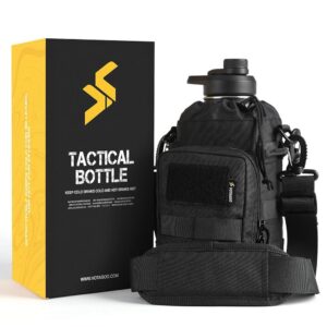 VOTAGOO 64Oz Tactical Water Bottle